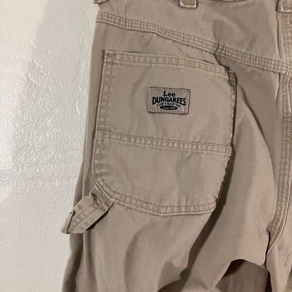 Lee’s Dungarees Vintage 80s‎ Tan Cargo Workwear Pants - Picture 4 of 8